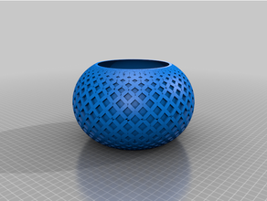 vaso flower jar 3d print model - Mito3D