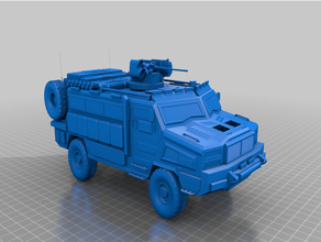 turkish armored car ejder dragon 3d print model - Mito3D