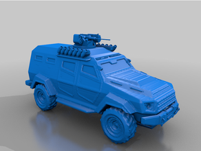 Türkisch gepanzert Wagen Kobra ii 3d print model - Mito3D