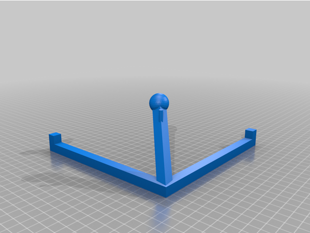 cartello In piedi placca piatto trofeo base 3D print model - Mito3D
