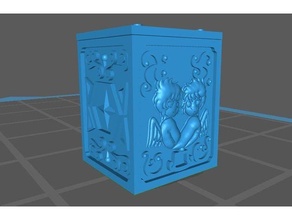 santo seiya geminis scatola riparato 3d print model - Mito3D