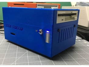 sc126 empilé enceinte 3d print model - Mito3D