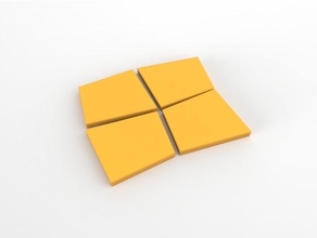 più semplice puzzle piazza 3d print model - Mito3D