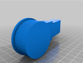 soda corriente botón flujo 3d print model - Mito3D