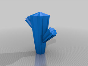 kaktus pot 3d print model - Mito3D