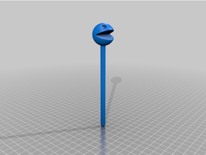 pac man stylo bic homme Pac Man poêle vidéo Jeu 3d print model - Mito3D