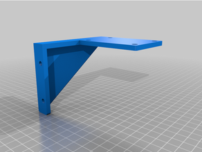 fixing bracket cruiser skateboard shelf 3d print model - Mito3D