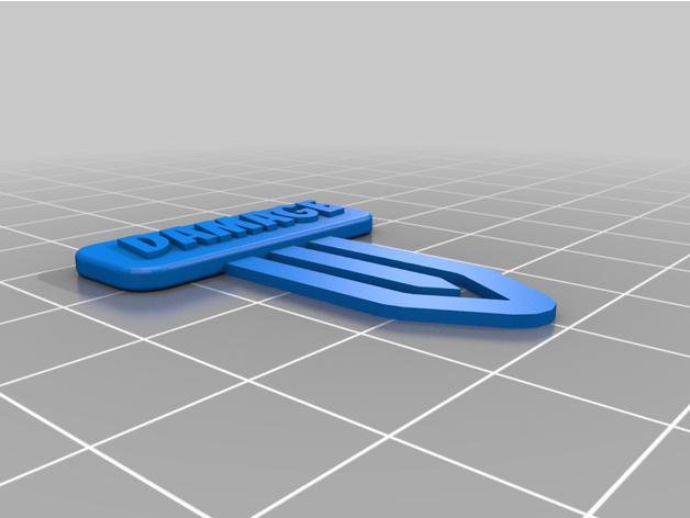 hasar klips sefer rpg oyun kartları özelleştirilmiş 3D print model - Mito3D