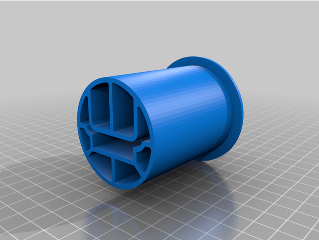 convertit anycubic méga plat bobine titulaire soutien 51mm diamètre i3 filament 3D print model - Mito3D