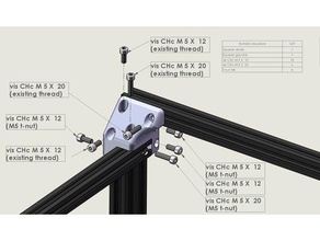 barre transversale déménagement support ender 5 créalité pro visible lit buse extrudeuse 3d print model - Mito3D