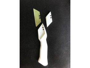 blade handle holder 3d print model - Mito3D