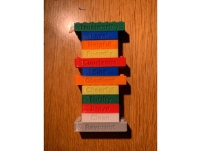erkunden Legos Junge Pfadfinder Jungtier 3d print model - Mito3D