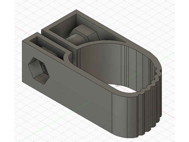 vw bar serrer toit grille Yakima 3D print model - Mito3D