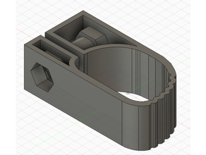 vw bar clamp roof rack yakima 3d print model - Mito3D
