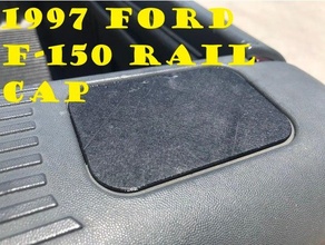 1997 Ford f 150 Demiryolu şapka f150 delik kamyon 3d print model - Mito3D