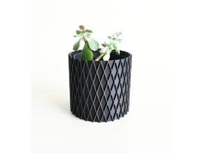 fiore pentola vaso 3d print model - Mito3D