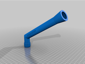 paintball tubo alimentación zapatillas 3d print model - Mito3D