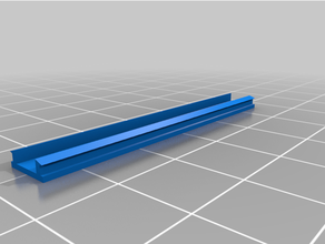 slot rail couverture gaine modifié 3d print model - Mito3D