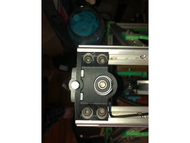mendelmax 15 vertex 8mm bearing block 3D print model - Mito3D