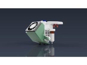 40 mm blower fan mount 40mm 3d print model - Mito3D
