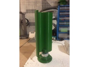 eolienne savonius mki alternative energy eolien freecad green renewable rotor 3d print model - Mito3D