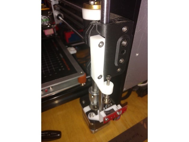 dual endstop setup adjustable z-axis 3D print model - Mito3D