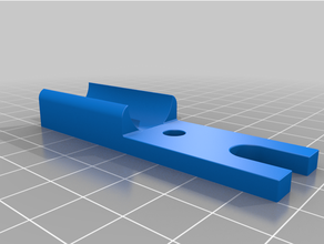 ender 5 cable sleeve support 3d print model - Mito3D