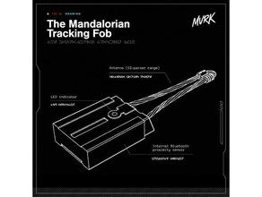 mvrk mandaloriano rastreamento fob 3d print model - Mito3D
