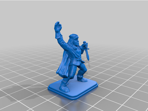 kahraman sihirbaz hançer Başlangıç ekipman 3d print model - Mito3D