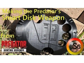 predator - smart disk hunting grounds 3d print model - Mito3D