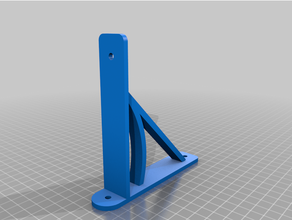 shelf bracket 3d print model - Mito3D