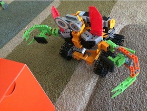 ubtech Jimu modificado partes jimu robot Lego técnica robótica 3d print model - Mito3D