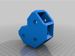 3030 profile corners extrusion 3d printer aluminium 3d print model - Mito3D