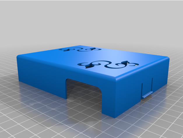 Jardim alto falante caixa recinto framboesa pi som amplificador wuzhi 3D print model - Mito3D