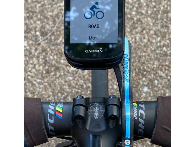 céfiro garmin borde bicicleta montar 3D print model - Mito3D