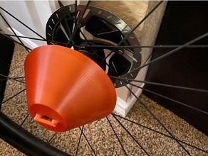cassette cover smart trainer wheel bicyle garmin tacx wahoo zwift 3d print model - Mito3D