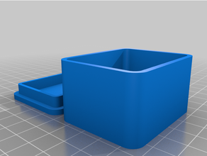 personalizado redondeado caja 3d print model - Mito3D