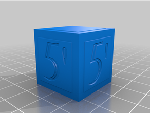 pied carré 3d print model - Mito3D