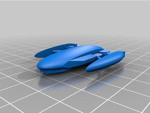 escarabajo combatiente clon droide miniaturas estrella guerras x wing 3d print model - Mito3D