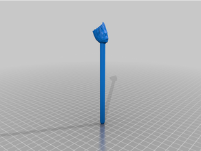poli bambino Groot penna bic testa 3d print model - Mito3D