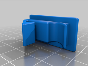 holden crewman glovebox endstop 3d print model - Mito3D