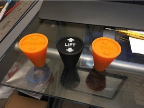 Vulkan Rad Aufzug Steuerung Knopf Griff 3d print model - Mito3D