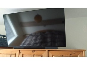 yatak odası tv açı binmek İp 3d print model - Mito3D