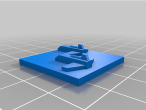 simples artilharia marcadores espaço fuzileiros navais 3d print model - Mito3D
