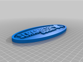 ducati scramble 2014 emblem 3d print model - Mito3D