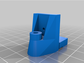 customized modified parametric bed bracket 3d print model - Mito3D