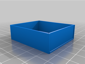 dice box container storage 3d print model - Mito3D