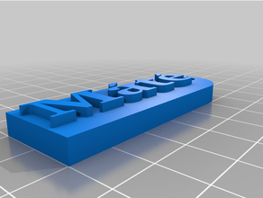 KULCSTART temel 3d print model - Mito3D