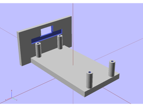 arduino nano placa base 3d print model - Mito3D