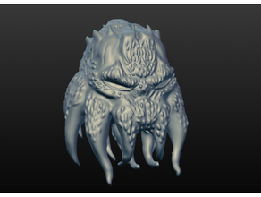 cthulhu sombre figure Dieu monstre mer 3d print model - Mito3D